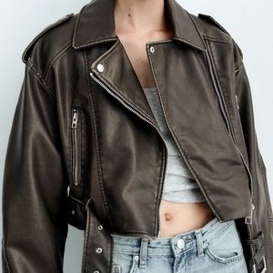 COPY - Zara Faux Leather Jacket